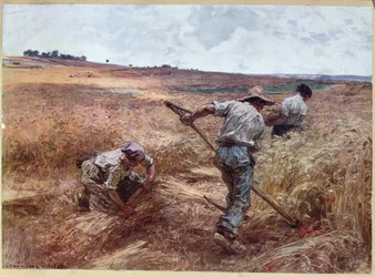 Oogstscène, 1897