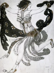 Cleopatra, balletkostuumontwerp, 1909