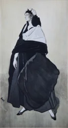 Portret van Ida Rubinstein
