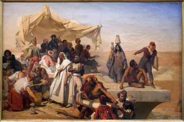 De expeditie (veldtocht) van Egypte onder bevel van Bonaparte (Napoleon)