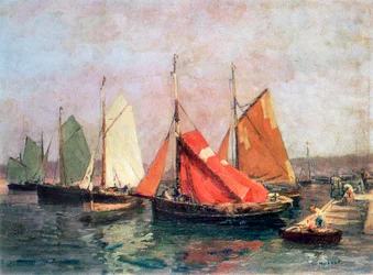 De kust van Bretagne