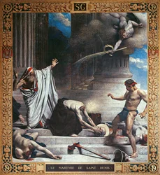 Het martelaarschap van St. Denis