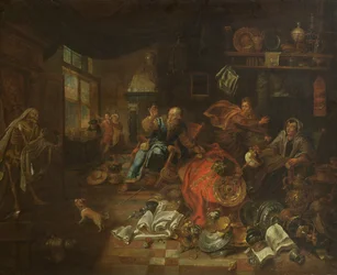 De dood bij de woekeraar