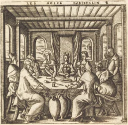 De bruiloft te Kana (Christus verandert water in wijn)