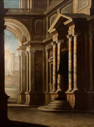 Zicht op het interieur van een gebouw