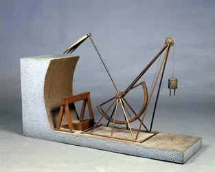 Leonardo da Vinci Graafmachine - Museum voor Wetenschap en Techniek van Leonardo da Vinci, Milaan