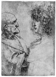 Studies van hoofden, ca. 1500