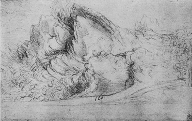 Studie van rotsformaties, ca. 1480