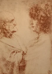 Twee Hoofden in Profiel, c.1500