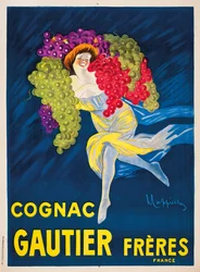 Een reclameposter voor Gautier Freres cognac, 1907
