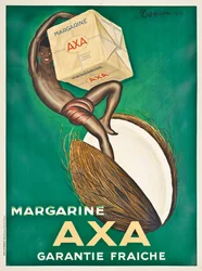 Poster reclame voor Axa margarine, 1931