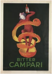 Reclame voor Bitter Campari