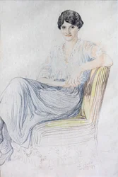 Portret van Lise Bonnefon