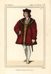 Koning Karel VIII van Frankrijk, de Minzame