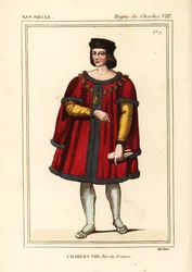 Koning Karel VIII van Frankrijk, de Beminnelijke