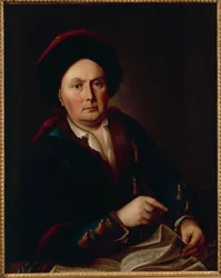 Portret van Ludwig van Beethoven, Kapelmeester (1712-73), grootvader van componist Ludwig Beethoven