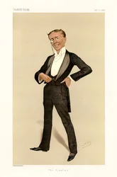 George Grossmith - portret staand