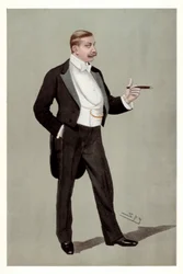 Een Duitse Attaché, Baron Hermann von Eckardstein, Duitse diplomaat, 1898