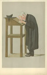 Mr W A Spooner, Spooner, 21 april 1898, Vanity Fair cartoon