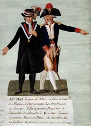 Franse Revolutie: weergave van Jean Sylvain Bailly