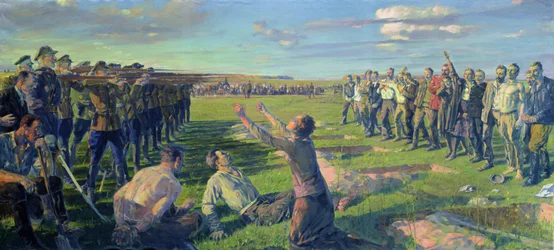 De Executie van de Eerste Raad van Berdyansk