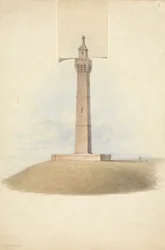 Variantontwerpen voor het Somerset-monument: Elevatie
