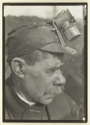 Slavische voorman in kolenmijn in Pennsylvania