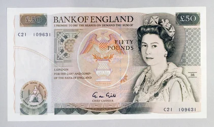50 pond bankbiljet