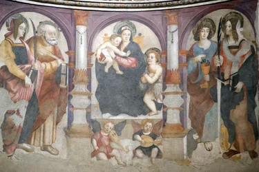 Kathedraal van de Maria-Tenhemelopneming en Sint Johannes de Doper, Altaar van Sint Lucia door Pietro Di Gazino