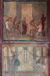 Fresco, Huis van Menander, Pompeii