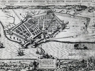 Kaart van Le Havre