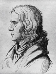 Portret van Adelbert von Chamisso (1781-1838), Duitse dichter, schrijver en botanicus