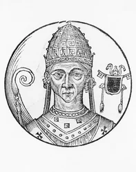 Portret van Johannes X