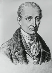 Portret van Joseph Nicéphore Niépce (1765-1833), Franse uitvinder van de heliografie