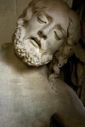 Pieta, detail