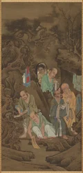 Luohan die de was doet, 1178