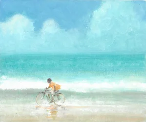 Jongen op een Fiets, 2015
