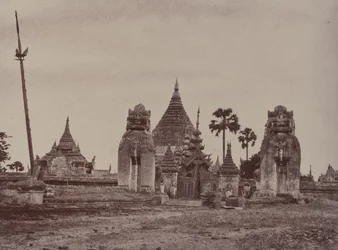 Pugahm Myo: Ingang van de Shwe Zeegong Pagode