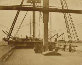 Kwartdek van HMS "Impregnable"