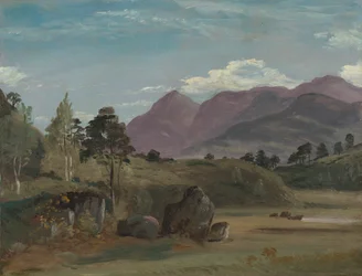 Berglandschap, mogelijk in het Lake District