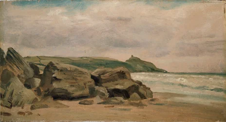 Uitzicht richting Rame Head, Cornwall, 1850