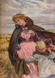 De kus van de bries, circa 1900