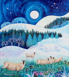 Frostige schapen