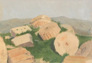 Gebroken Zuil, Parthenon, 1869
