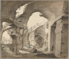 Interieur van het Colosseum
