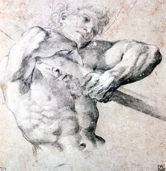 Studie van een figuur, ca. 1575-1619