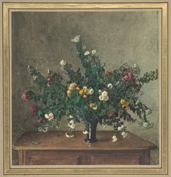 Boeket van Kleine Chrysanten, 1862