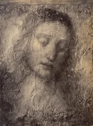 [Kopie van het hoofd van Christus uit Leonardo da Vinci