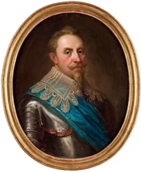 Portret van Gustaaf II Adolf van Zweden (de Grote of de Leeuw van het Noorden)