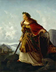 Germania op wacht aan de Rijn